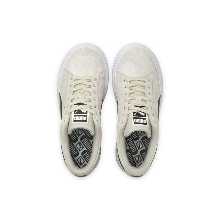 Puma Womens Suede Mayu 'Marshmallow' (women's Sizes) Marshmallow / White Skateboard Shoes 380686 01