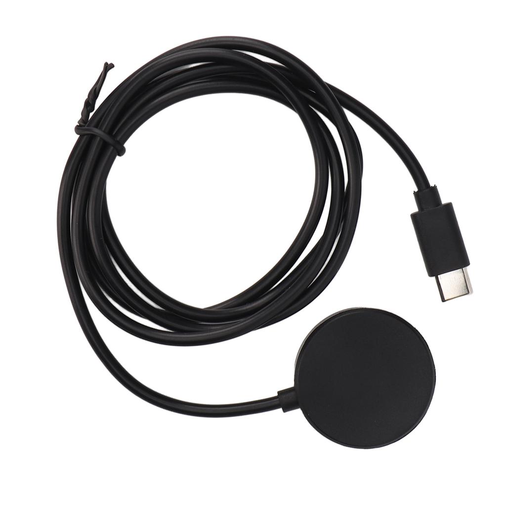 Smart Watch Charger Magnetic USB C with 3.3ft Cable Black Smartwatch Charging Dock for Samsung Galaxy Watch 5 Pro
