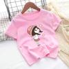 Girls Summer Cotton Short Sleeve T Shirt Casual Cute Top For Kids And Toddlers