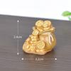 Feng Shui Auspicious Fa Cai Money Tree Gold Ingot Bag Lucky Fortune Spring Festival Mascot Desktop Ornament Car Home Decor Craft