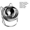Elevated Tilted Cat Bowl with 304 Stainless Steel Anti Vomiting Raised Cat Feeding Bowl Smooth Mouth Design Pet Food Tool