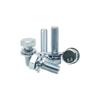 Grade 8.8 Galvanized Hex Bolt Set: Includes Hex Bolt, Spring Washer, Flat Washer (Sizes: M4, M5, M6, M8, M10, M12)