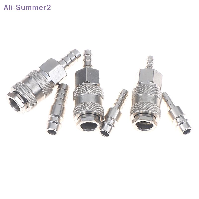 {Summer2} {Summer2} 1 Set Pneumatic Quick Connect Coupler 8mm European Style SH PH Type, For Air Compressor Hose And Tools