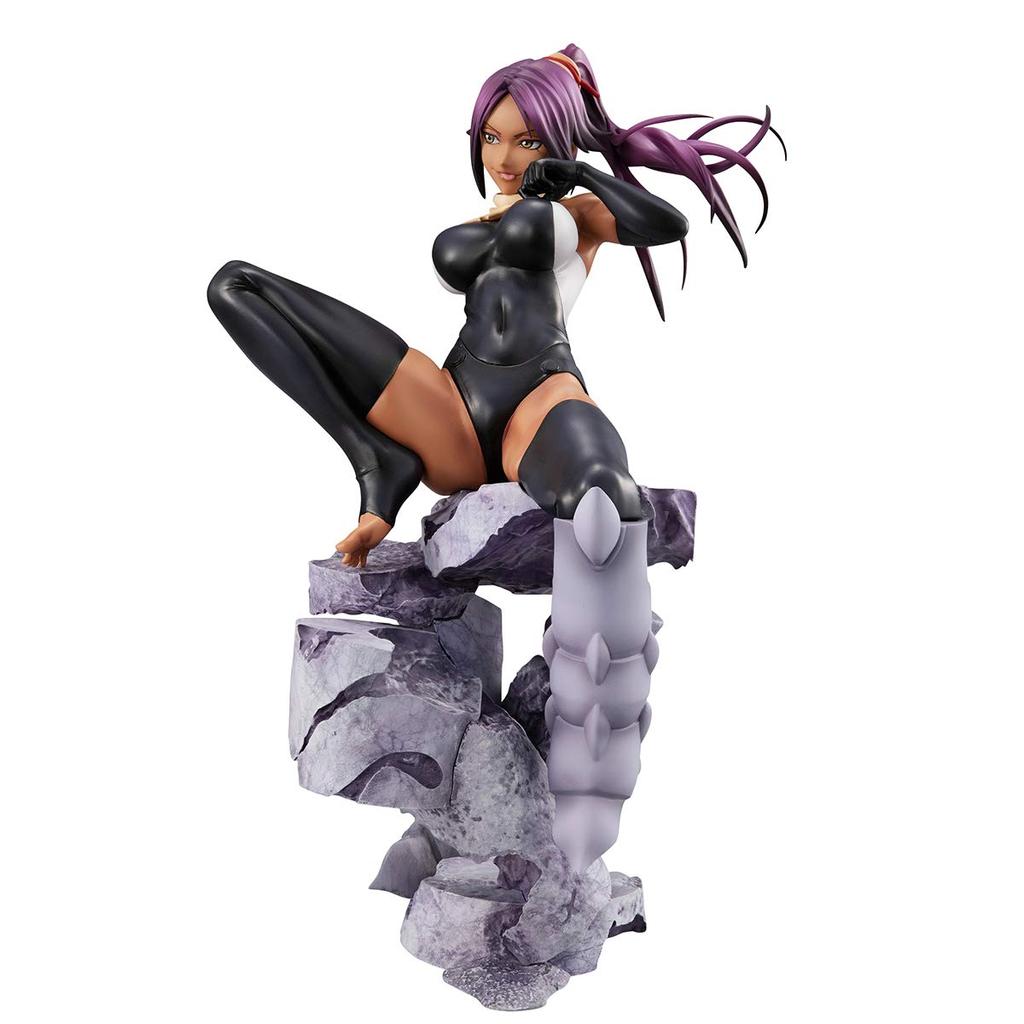 Series BLEACH Yoruichi Shikaedein Hamen Hen Completed Figure [Limited Sale] G.E.M.