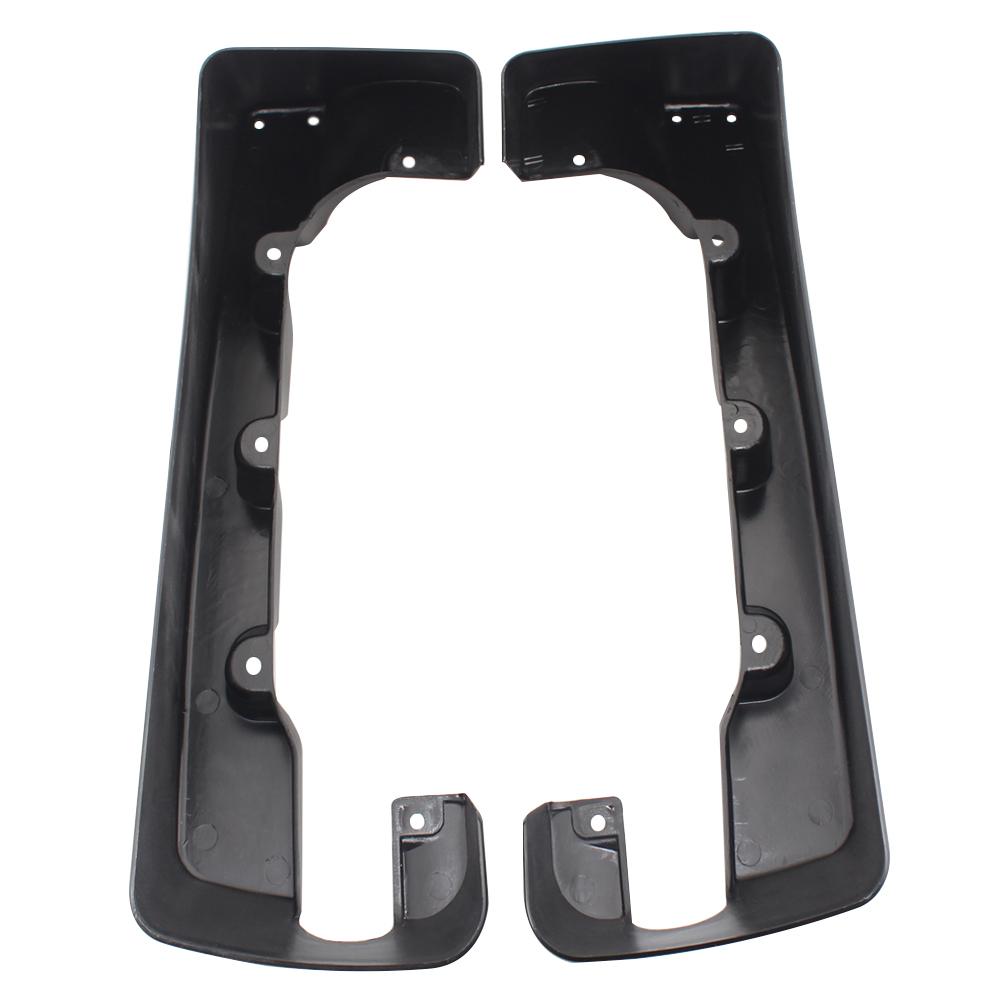 For Harley Touring Electra Glide Street Glide Road King Ultra Classic 1994+ Black Moto 4" Hard Stretched Saddle Bag Extension