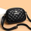 Small Square Bag Lingge Women's Shoulder Bag Large Capacity Crossbody Bag