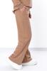 Women’s Cozy Sweatshirt & Wide-Leg Pants Set – Relaxed Fit & Tailored Details, Winter, 3399-140 HC