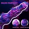 Dildo Monster Dog Dick Simulation Penis Liquid Silicone Mixed Color Harem Expansion Anal Plug SM Sexual Product