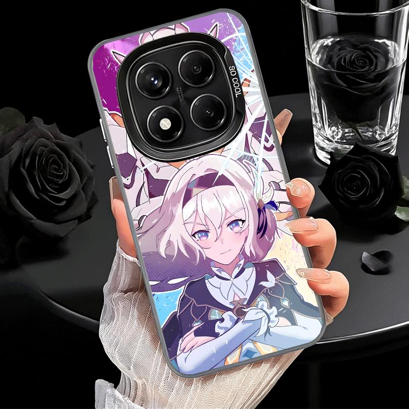 Honkai Star Rail Firefly Weiche Handyhülle für Xiaomi Redmi Note 13 14 15 Pro Plus 12S 12 11S 11 11T 10S 10 Stoßfeste Rückabdeckung