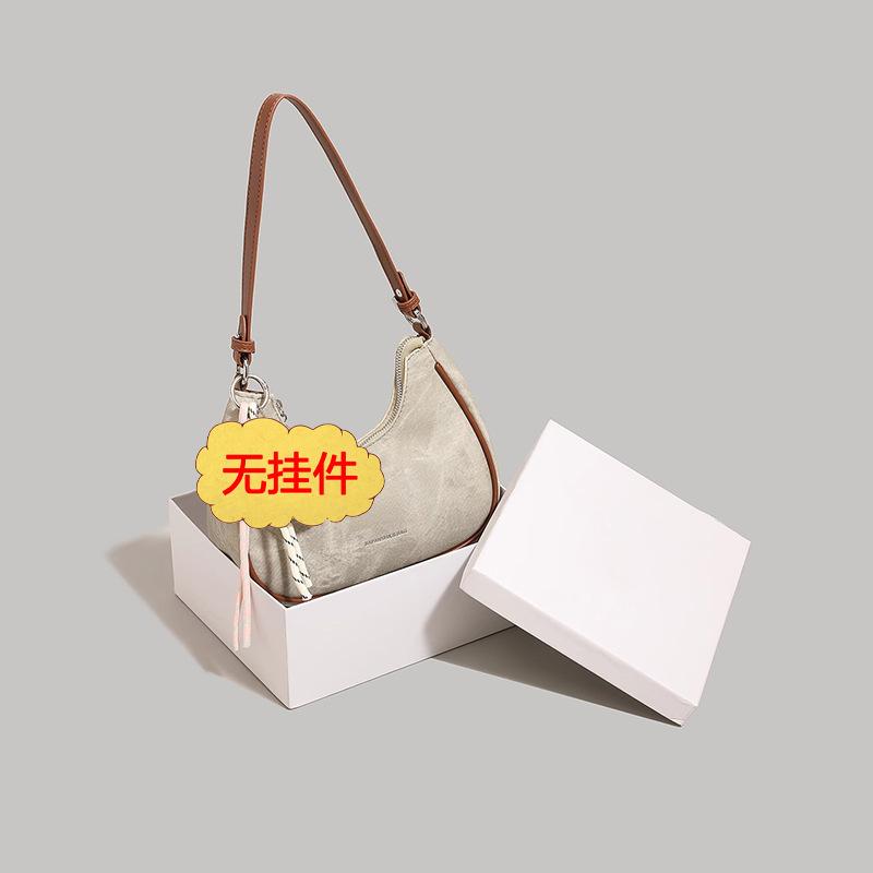 Customized Simple Underarm Bag 2025 New Summer Fashion Versatile Dumpling Bag Casual Handbag Women's Messenger Bag