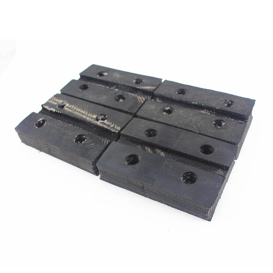 4Pcs Square Ox Tendon Rubber Arm Pads Car Lift Accessories For Auto Truck Hoist