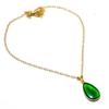 Chrome Diopside Gemstone Handmade 925 Sterling Silver Jewelry Necklace 20" GK-5428
