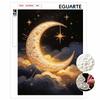 Pearl Painting Kit Moon Star Night Sky Painting Art Handmade Diy Home Decoration Painting