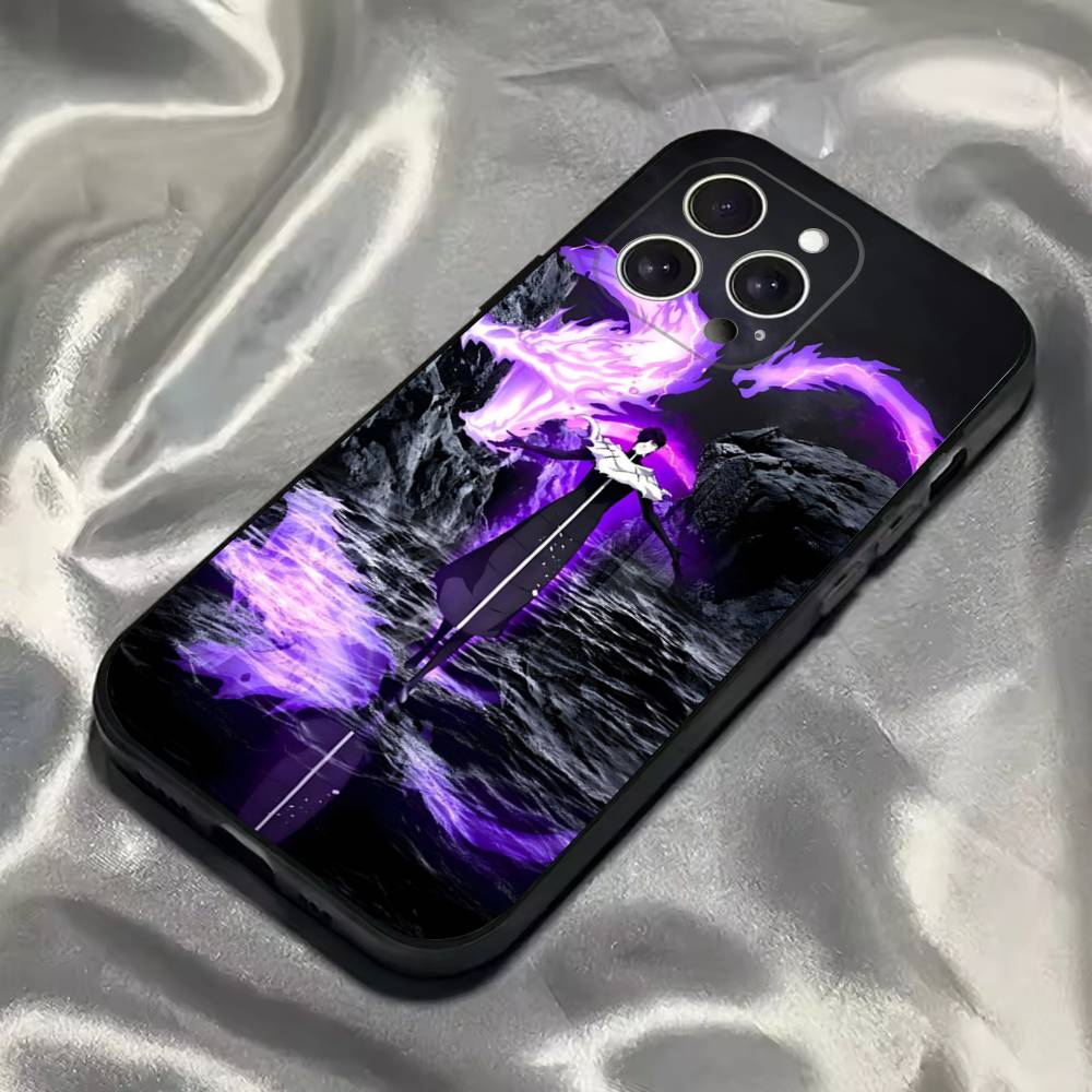

A-Aizen S-Sousuke Anime Phone Case For iPhone 16,15,14,13,12,11,Pro,Max,Plus,X,XS,SE4,E,Mini,Soft Black Case iPhone11PROMAX