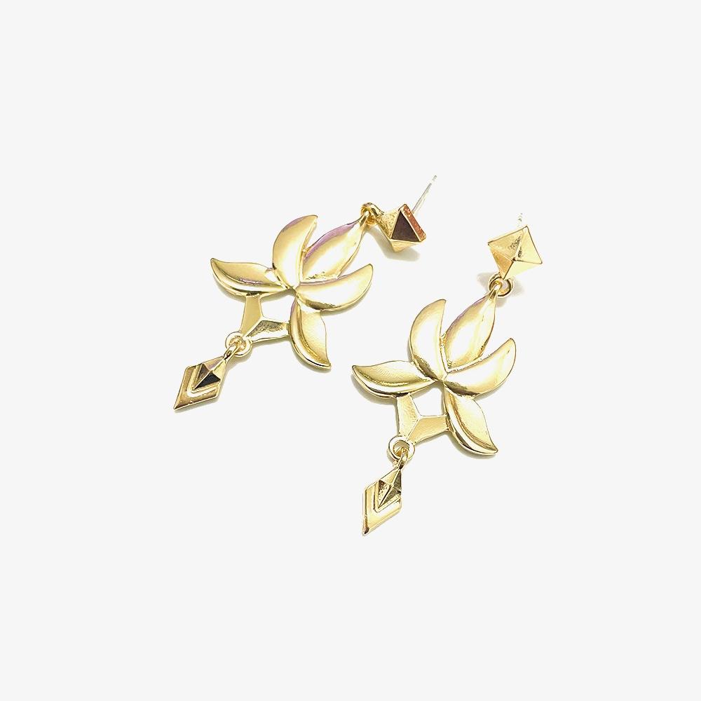 

Honkai Rail Star Lmbibitor Lunae Game Character Earrings Ear Clips And Ear Holes Piercing