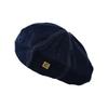 New Women'S Octagon Beret Hat - Denim Adjustable Korean Fashion Flattering Face Blue Shades For Spring Summer
