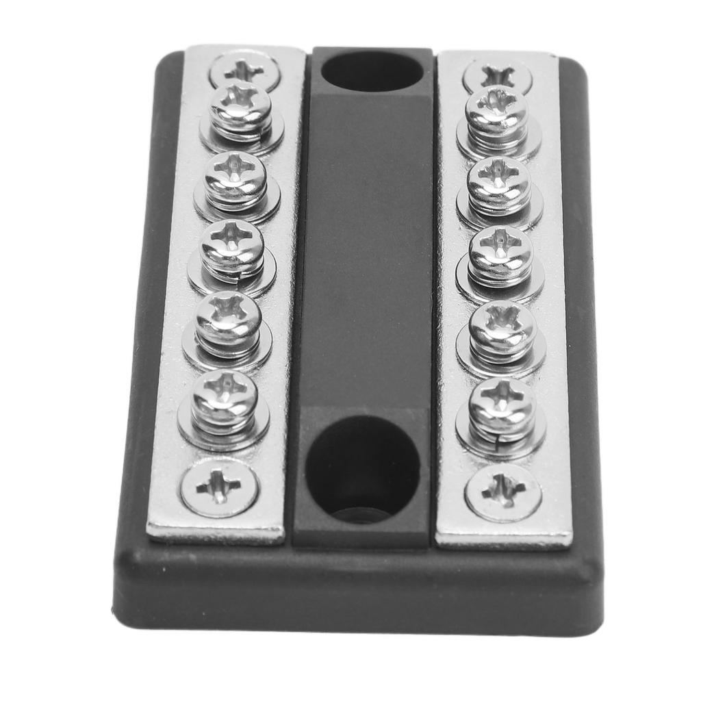 DC 12V‑48V 100A 5 Way Dual Row Fuse Block Power Distribution Block for Cars RVs Boats Yachts Power Systems