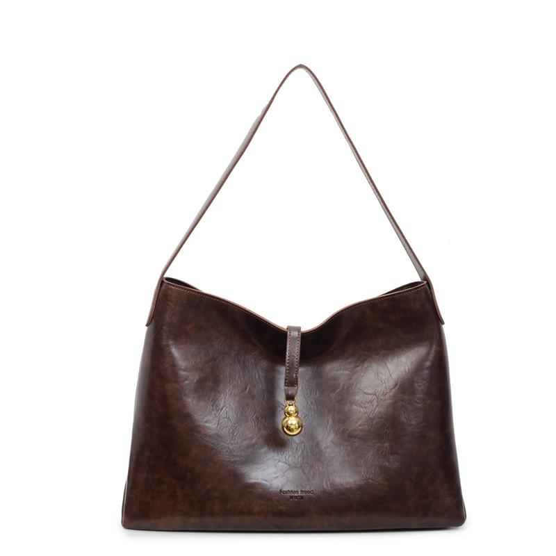 New Commuter Large Capacity Handbag Fashion Shoulder Bag Versatile Underarm Bag Women