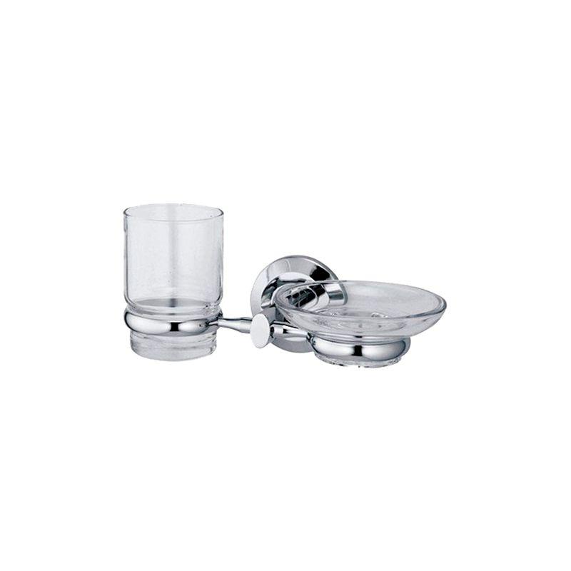 

Soap Dish And Glass Holder Wasserkraft Rhein K-6226