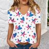 T Shirts Short Sleeve V Neck Tees For Women Fashion Tops Trendy Lightweight Soft Casual Summer Top