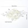 Pearl Rhinestone Flower Wedding Hair Clip Hair Accessories For Women Beaded Hairpin Hair Ornaments Jewelry Bridal Headpiece