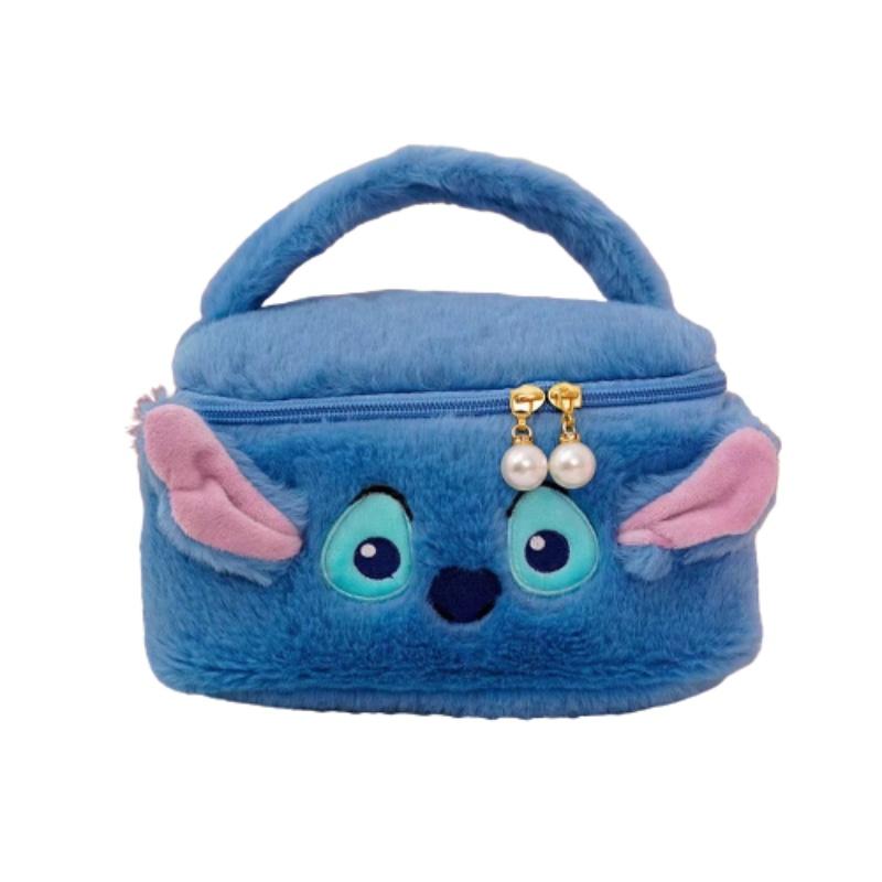 Stitch Make-up Tasche Box Kapazität Kosmetik Aufbewahrungstasche Reise Tragbar Reißverschluss