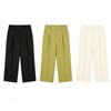 Baiyu Women S Span Straight pantS Set Crnw