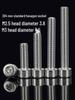 304 Stainless Steel Small Head Hex Socket Screw M2.5-M5