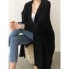 JPNTKY Women's Vintage Casual Solid Color Print Autumn Winter Long Sleeve Jackets & Coats