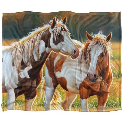 JQ Licensing Cf Silky Horse Supersoft Blanket