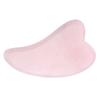 Natural Rose Quartz Scrapping Plate Health Healing Care Massage Stone