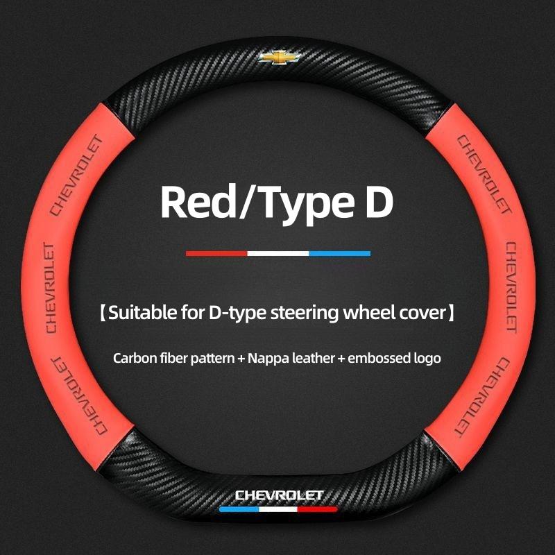 Car Steering Wheel Cover For Chevrolet Aveo Bolt Onix Cruze Spark Cavalier Colorado Lacetti Trailblazer Silverado Tahoe Traverse
