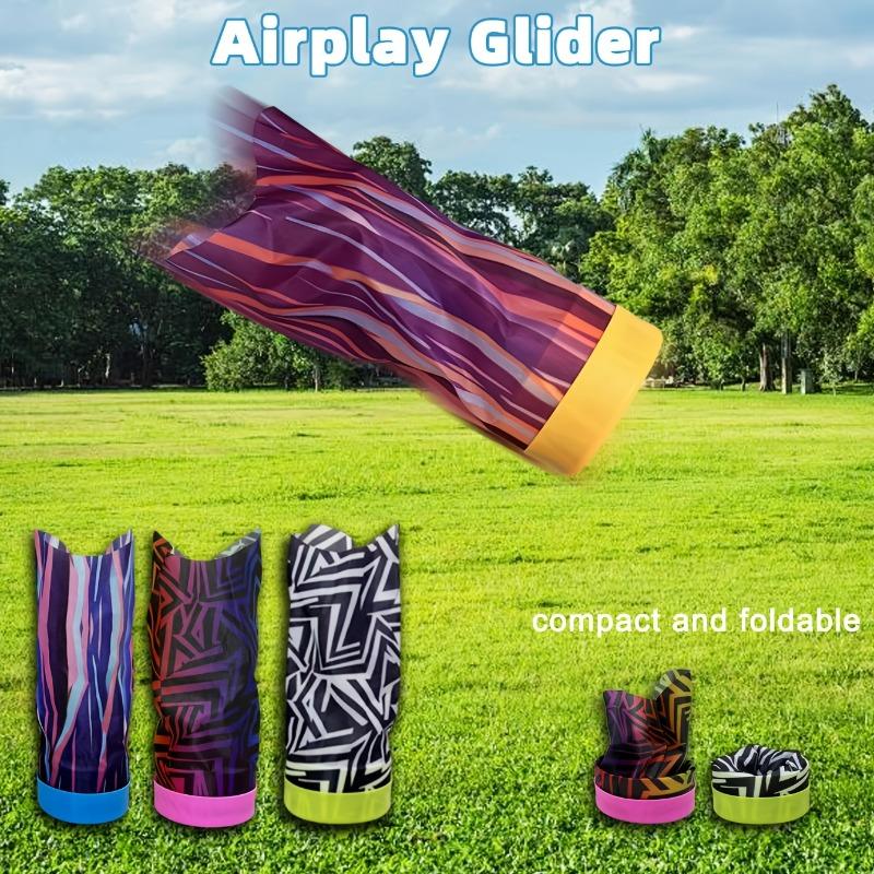 

4Pcs Outdoor Airlyft Glider Flying Sports Toy Long Distance Throwing Game Airplay Glider for Kids Adults Beach Park Lawn Family Activity 4 pieces pack