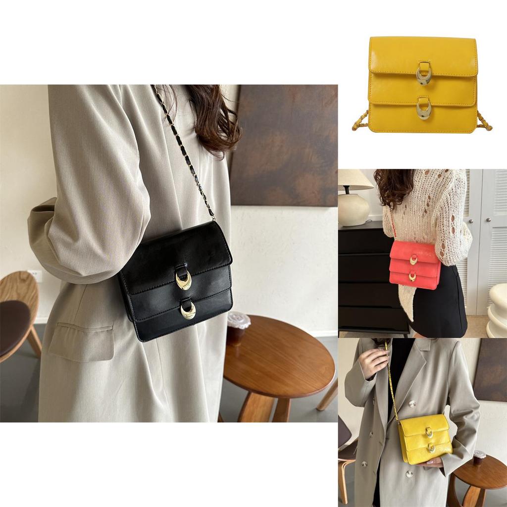 Chic Crossbody Mini Square Bag For Women With Elegant Chain Accents Ideal For Fashion