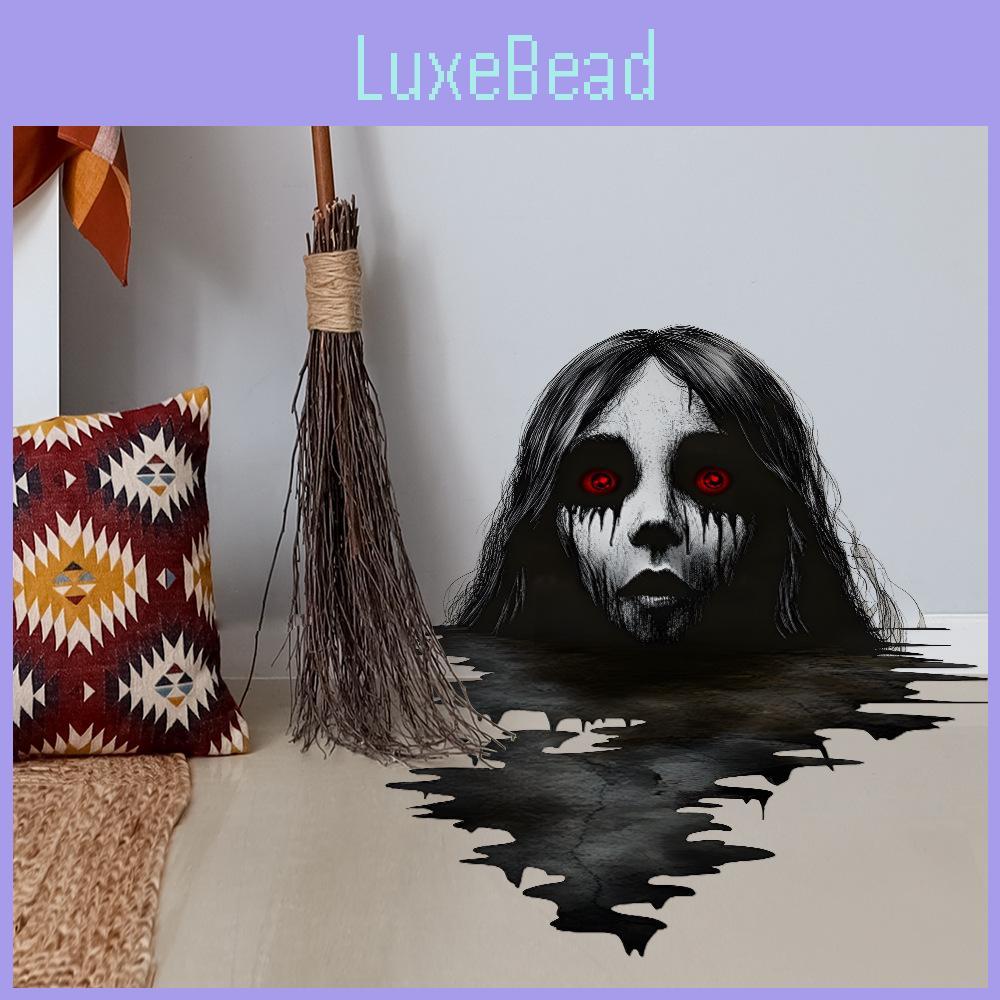 Halloween Female Thriller Ghost Bedroom Living Room Home Decoration Stickers