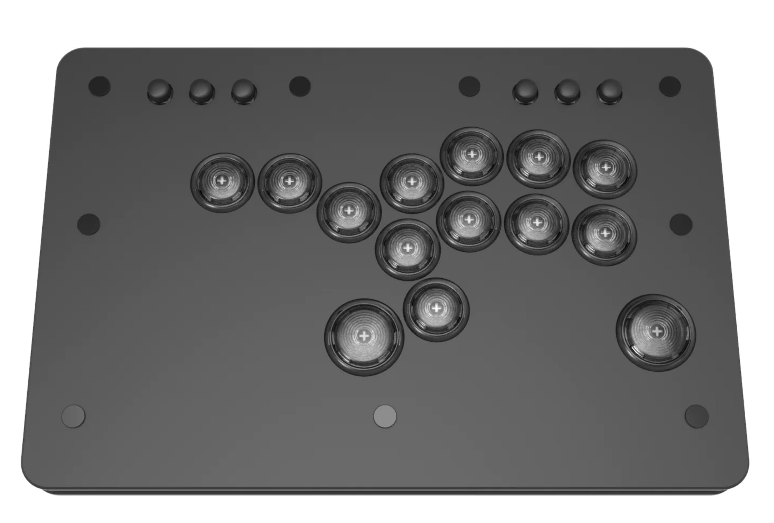 

PUNKWORKSHOP Punk Workshop Arcade Controller Leverless Japanese Instruction Manual Included Mode C Black чорний