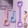 Figure-8 Fitness Band: Women's Chest Expander & Back Training Yoga Elastic