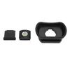 3 Pcs Set Camera Viewfinder Eye Cup Hot Shoe Cover and Bubble Level for GFX100II 100 XH1 XH2S