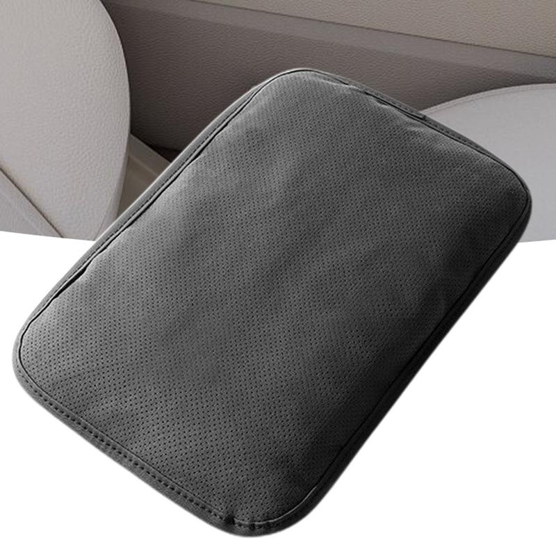 Car Armrest Pad Car Center Console Covers Soft Versatile Auto Armrest Protector Vehicle Interior Box Accessories For Women & Men