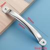 Curved Stainless Steel Handle for Cabinet, Drawer, or Door