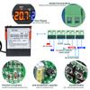 STC-3028 Dual Digital Thermostat Temperature Humidity Control Thermometer Hygrometer Controller AC 110V 220V DC 12V 24V 10A