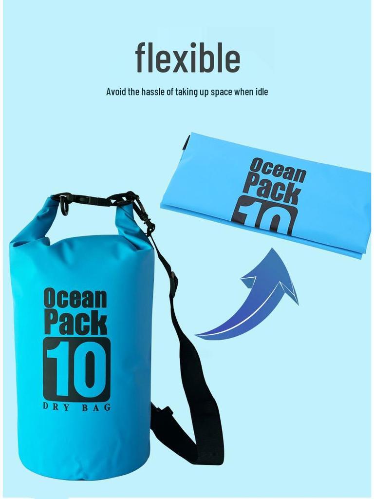 Waterproof Multi-Purpose Outdoor Dry Bag for Swimming, Beach, Mountaineering, and Diving