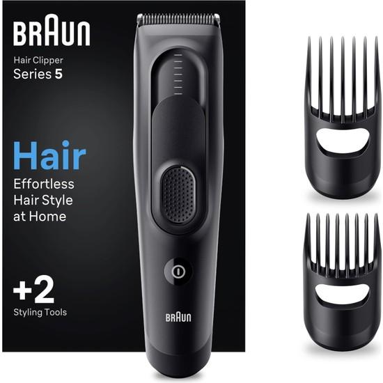 

Машинка для стрижки волос Braun Series 5 HC5330 для мужчин с 17 настройками длины