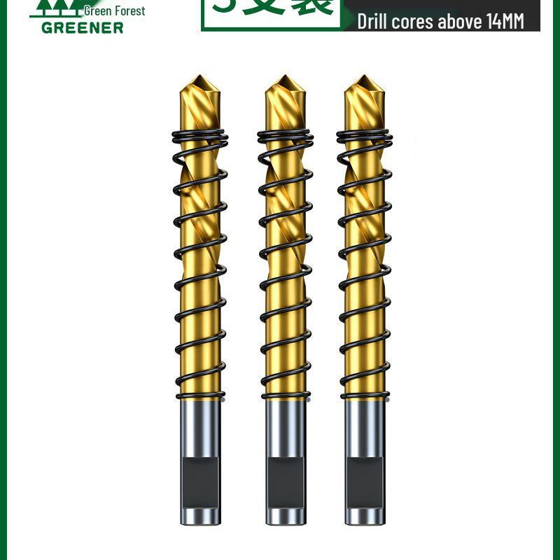 Green Forest Stainless Steel Hole Saw for Metal, Wood, and Aluminum Drilling