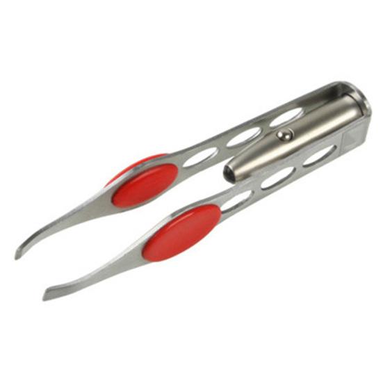 

Пинцет для бровей из нержавеющей стали, зажим для удаления волос со светодиодной подсветкой, косметический инструмент, товары для распродажи