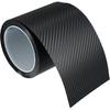 Car Door Edge Guards Door Sill Protector 3D Carbon Fiber Car Wrap Film Vinyl Automotive Wrap Film Car Door Sill Protection Film Anti-Collision Fits