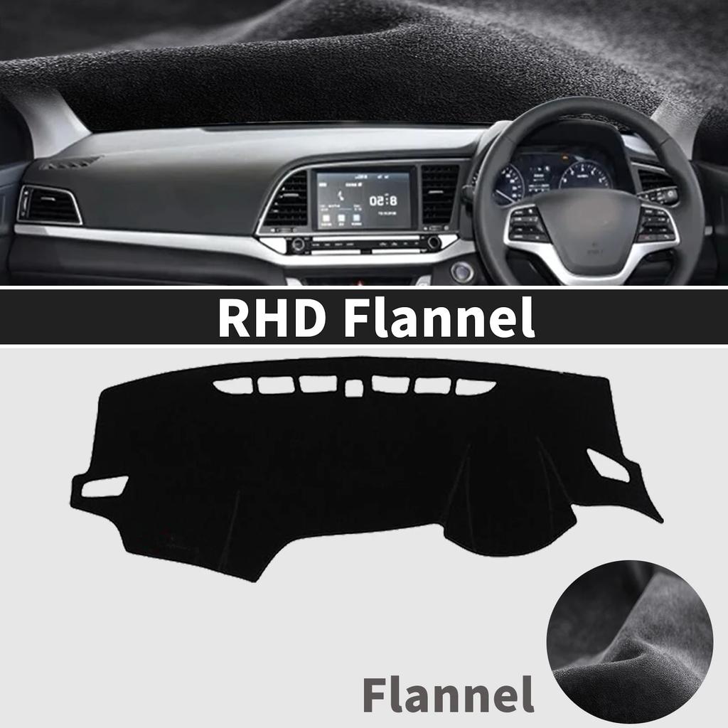 For Hyundai Elantra AD 2016- Avante High Quality Dashboard Cover Dashmat Sunshade Anti‑UV Protector Dash Mat Pad Accessories
