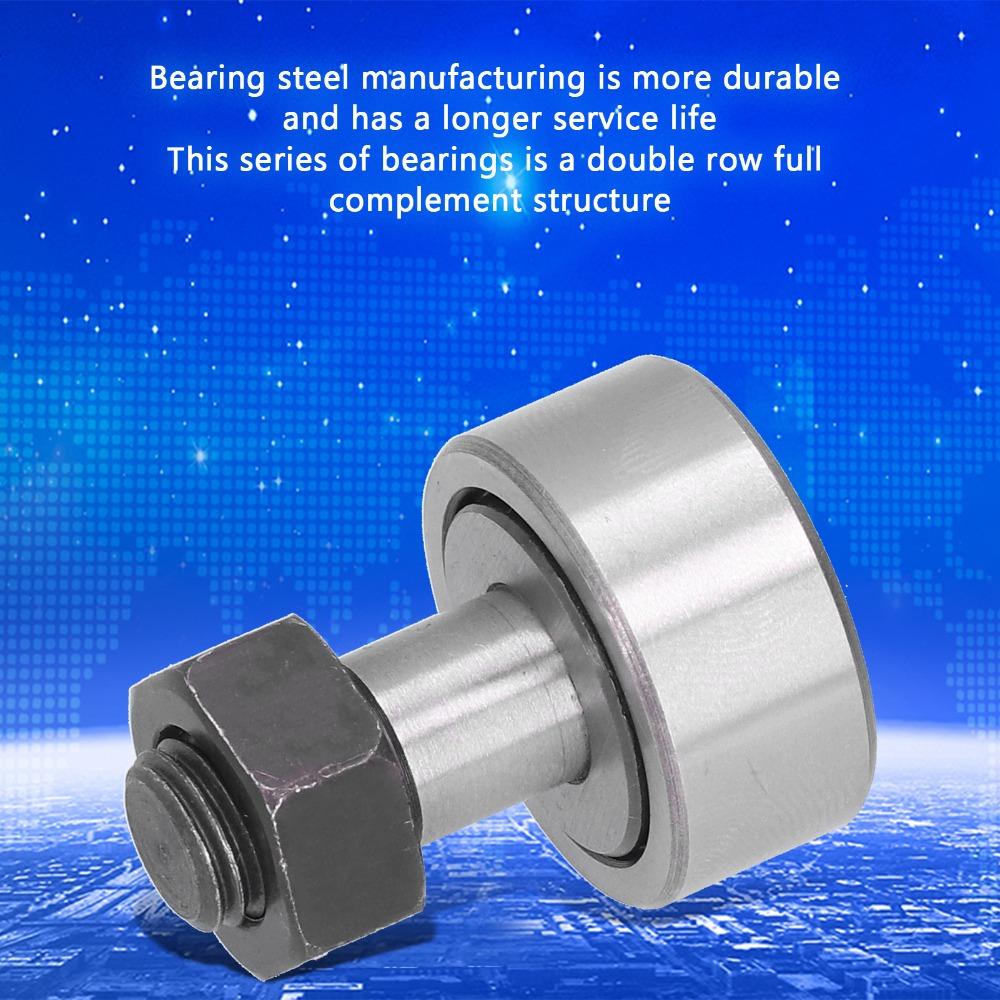 32mm Roller Diameter Stud Type Track Roller 14mm Roller Width Needle Roller Bearing  Machine Tools