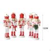 5 Pieces Christmas Nutcracker Hanging Ornaments Miniature Figures Puppet Toy