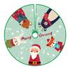 Xmas Navidad Christmas Tree Skirt Xmas Merry Christmas Navidad Ornaments New Year Xams Tree Bottom Decor Festive Supplies